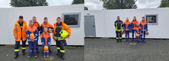 Gruppenfoto der Jugendfeuerwehr
