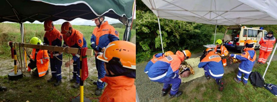 Jugendfeuerwehr im Orientierungslauf