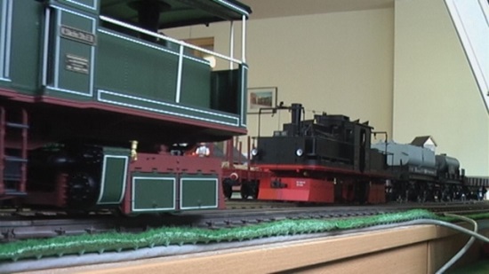Nahansicht Modellbahn