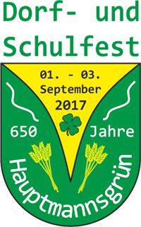 Logo Dorf- und Schulfest Hauptmannsgrün